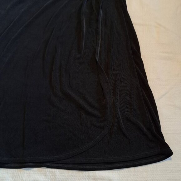 Chico's Black Wrap Dress - Picture 2 of 7